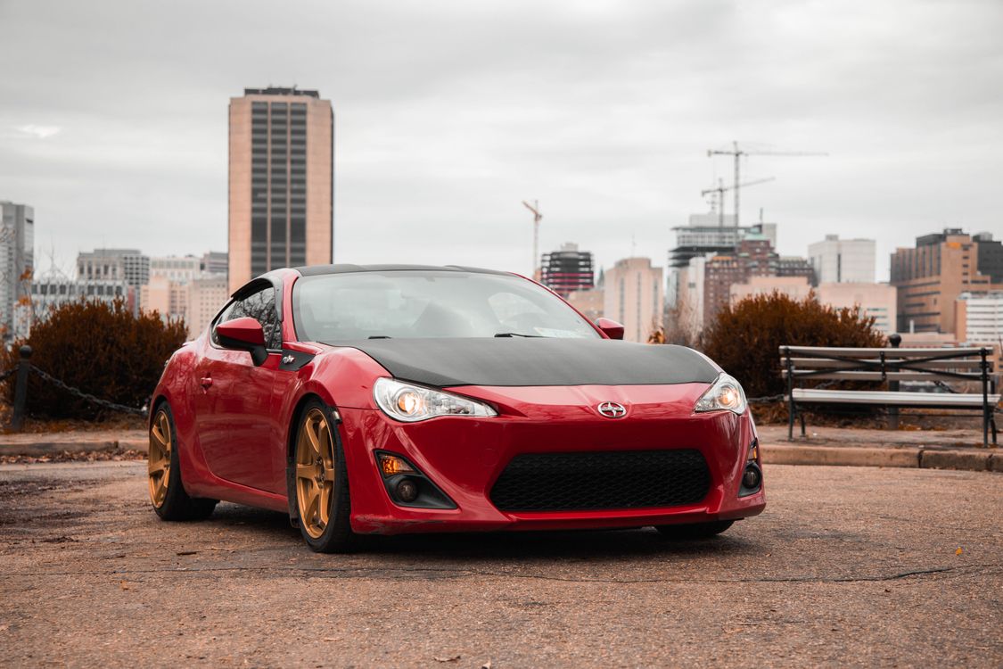Red Frs A Red Scion FR-S Β· Free Stock Photo