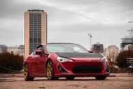A Luxurious Red Car