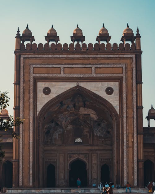 Free Ancient Jama Masjid Mosque in Fatehpur Sikri, India Stock Photo