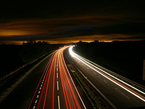 Gratuit Imagine de stoc gratuită din autostradă, drum, expunere lungă Fotografie de stoc