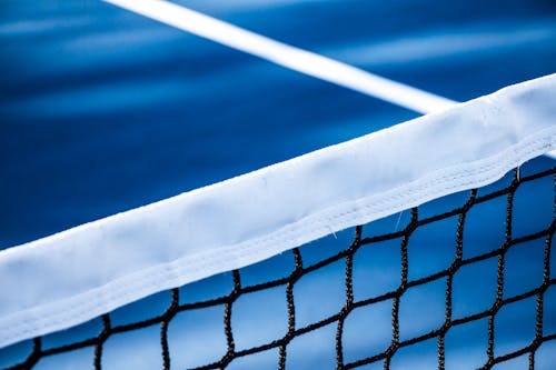 Gratis lagerfoto af lavt fokus, tæt på, tennis net