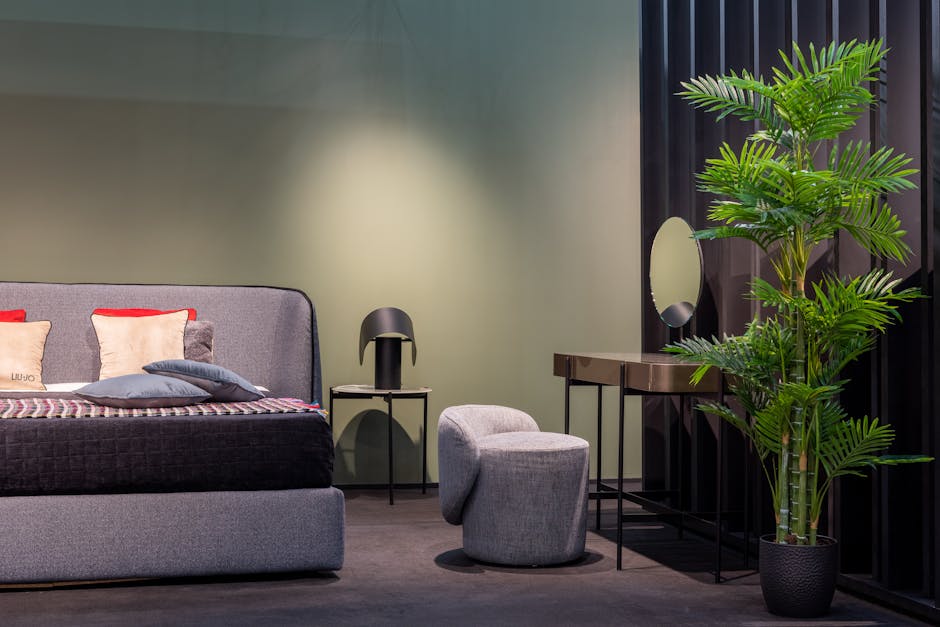 Finding the Perfect Bedside Table Kolkata: Expert Guide to Space-Saving Minimalist Furniture Person choosing compact bedside table in a small Kolkata home