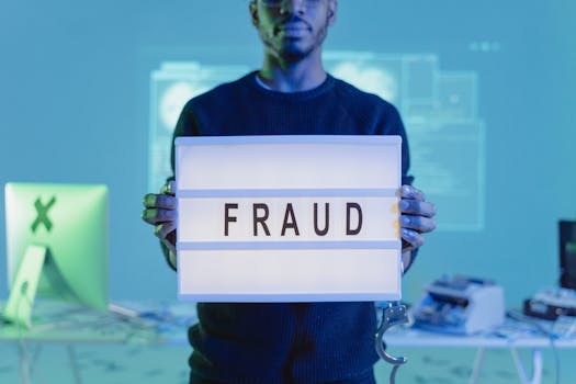 Man in Black Sweater Holding White and Black Box