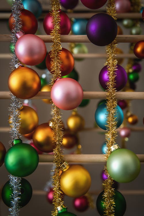 Colorful Christmas Balls 