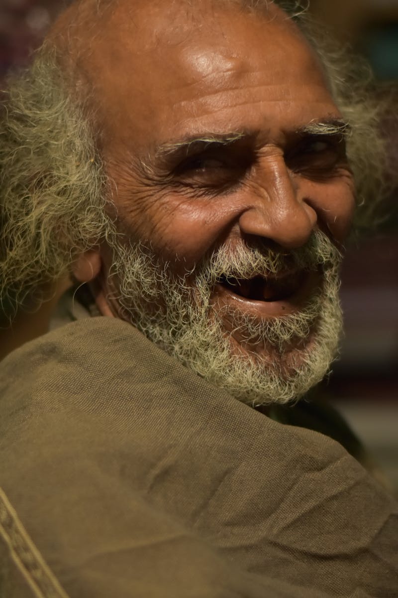 Woman with radiant skin applying serum