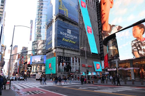 時代廣場, 曼哈頓, 紐約 的 免費圖庫相片