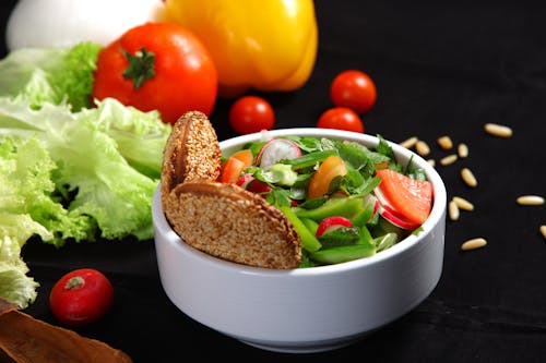 Free Close-Up Photo of a Healthy Meal Stock Photo