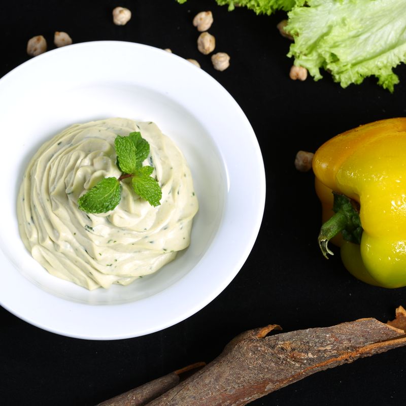 Roasted Zucchini and Mint Dip