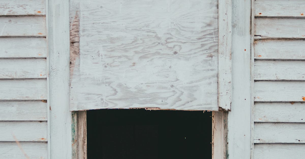 How to frame out window