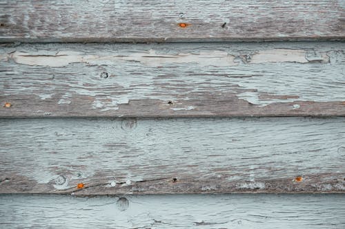 Free Wooden background with shabby boards Stock Photo