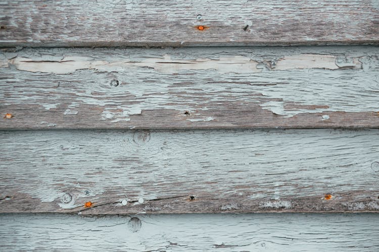 Wooden Background With Shabby Boards