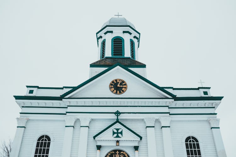 Facade Of St Josephs Roman Church