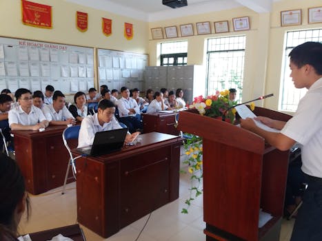 Hội nghị cán bộ, công chức, viên chức trường THPT Chà Cang năm học 2017 - 2018