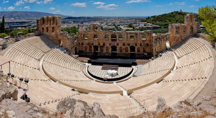 Famous Odeon Of Herodes Atticus