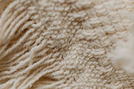 Woven textile close-up, photo by Kaboompics on Pexels