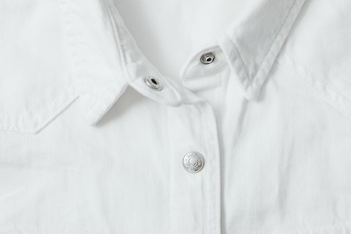 White Button Up Collared Shirt · Free Stock Photo