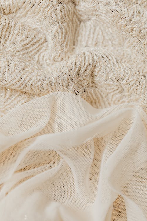 Close-Up Shot of Woven Fabric