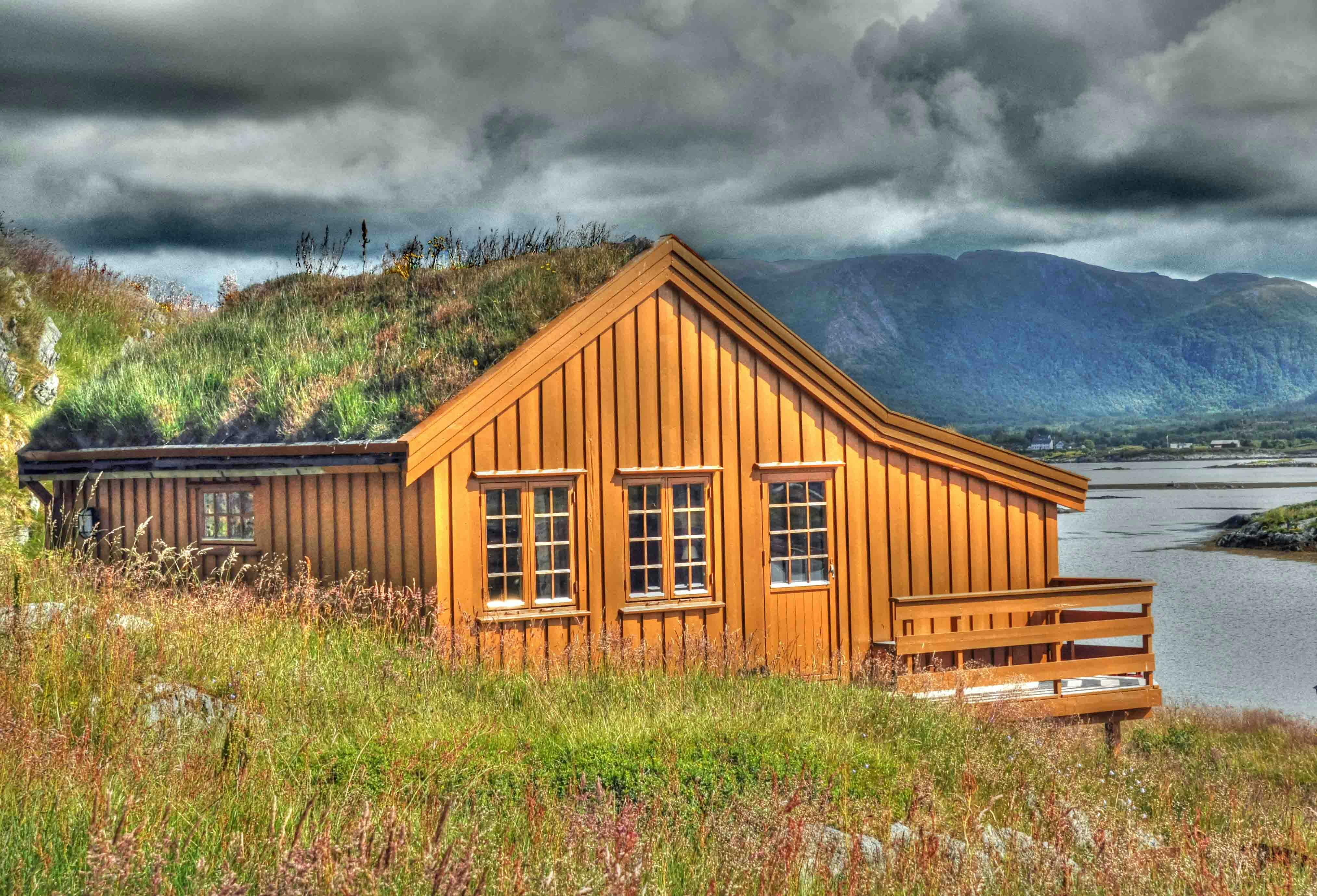 Maison à ossature en bois