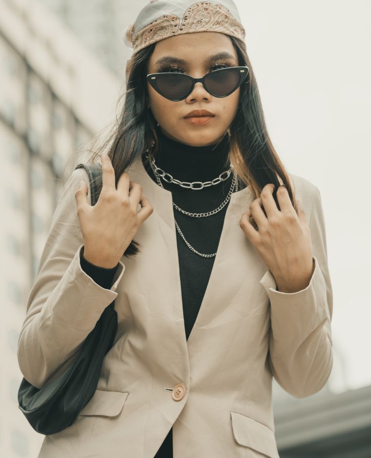 Editorial fashion mood for How to Build a Fall Transition Wardrobe: 12 Pieces That Work From 60 to 75 Degrees