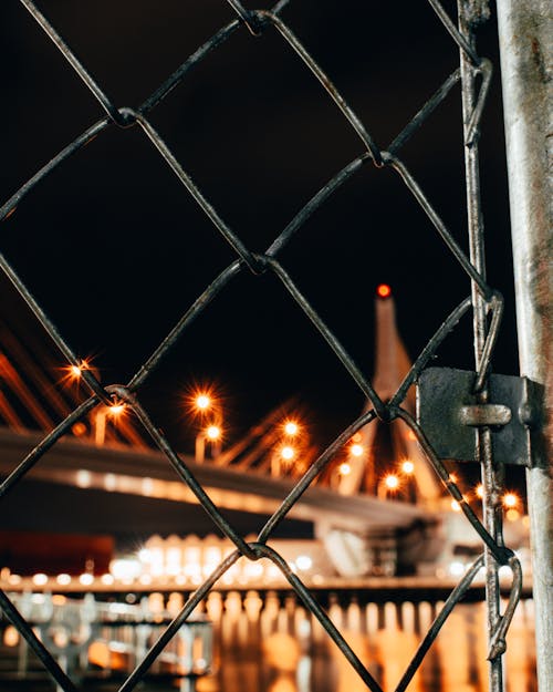 Free stock photo of bridge, city, city at night