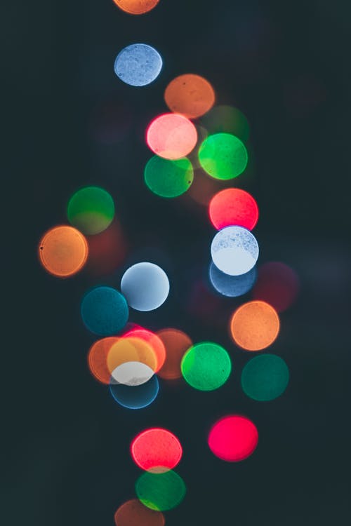 Photograph of Colorful Bokeh Lights