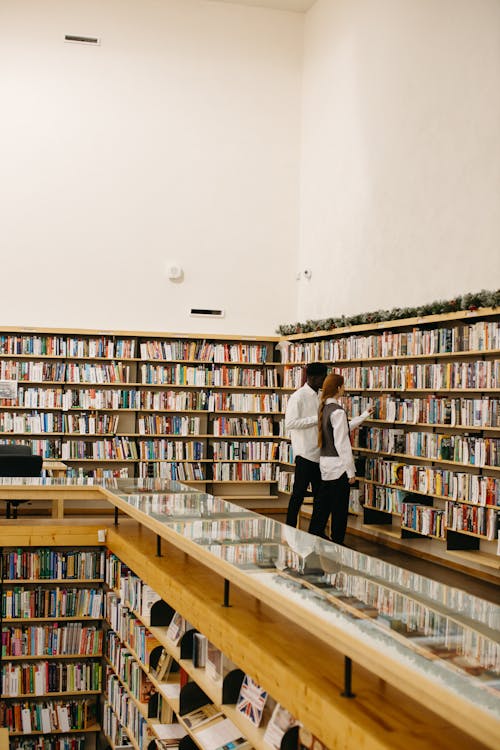 Fotos de stock gratuitas de adentro, adultos, biblioteca