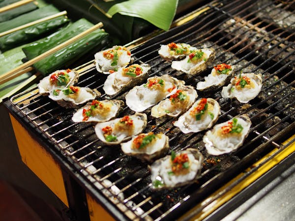 Grilled Oysters