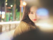 A Woman Looking at the Camera