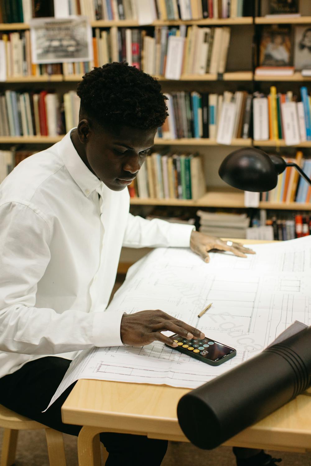 A Man Sitting at the Table · Free Stock Photo