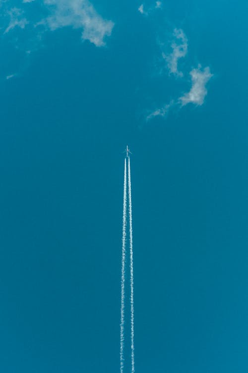 An Aircraft Flying in the Sky