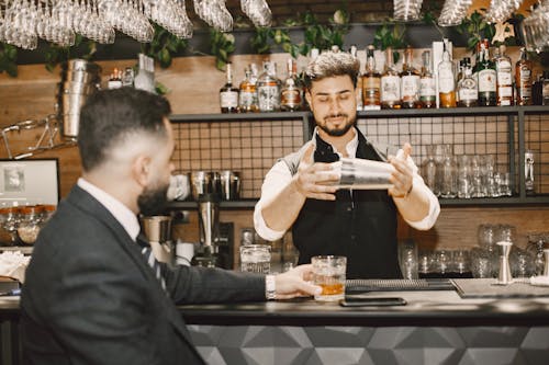 Ingyenes stockfotó alkoholos ital, bár, bartending témában