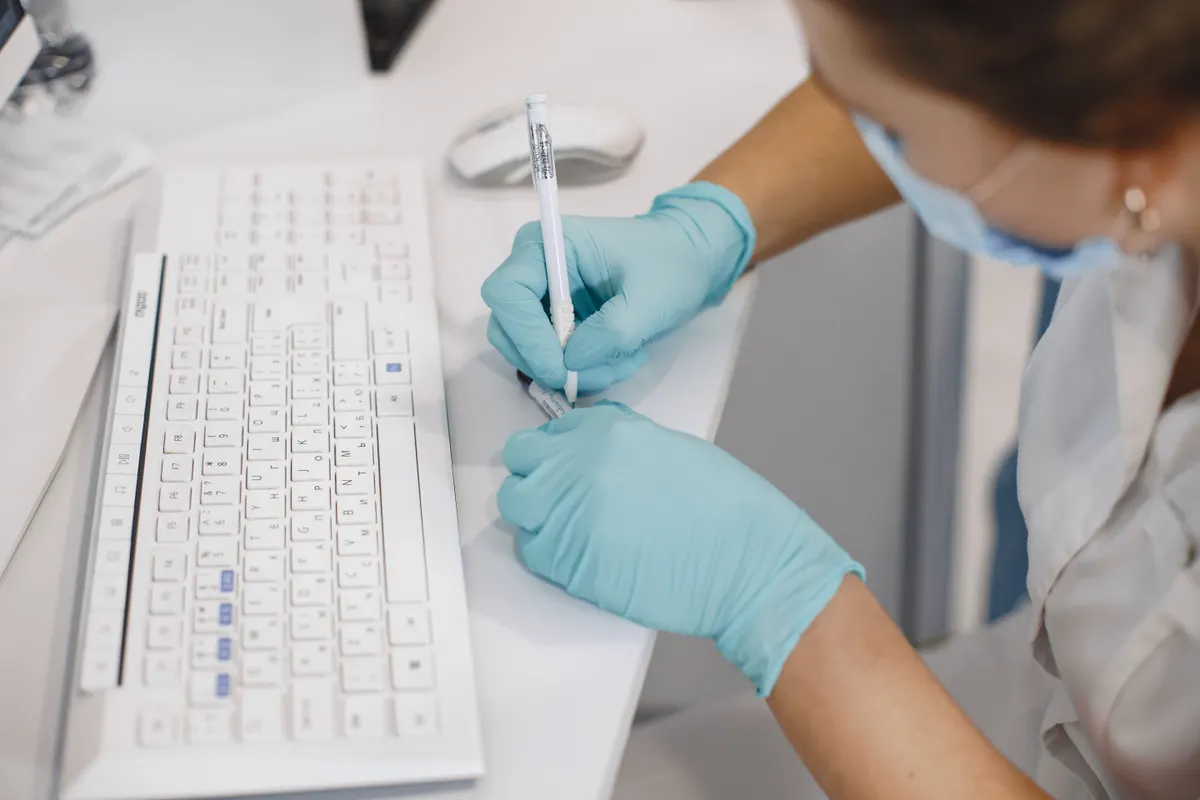 human writing keyboard