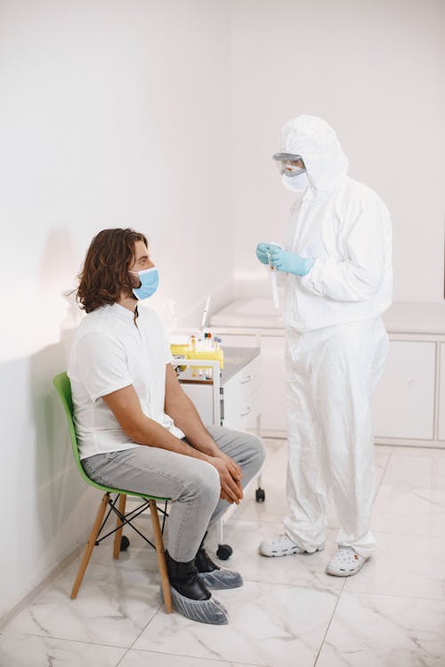 A Patient Getting a Medical Examination