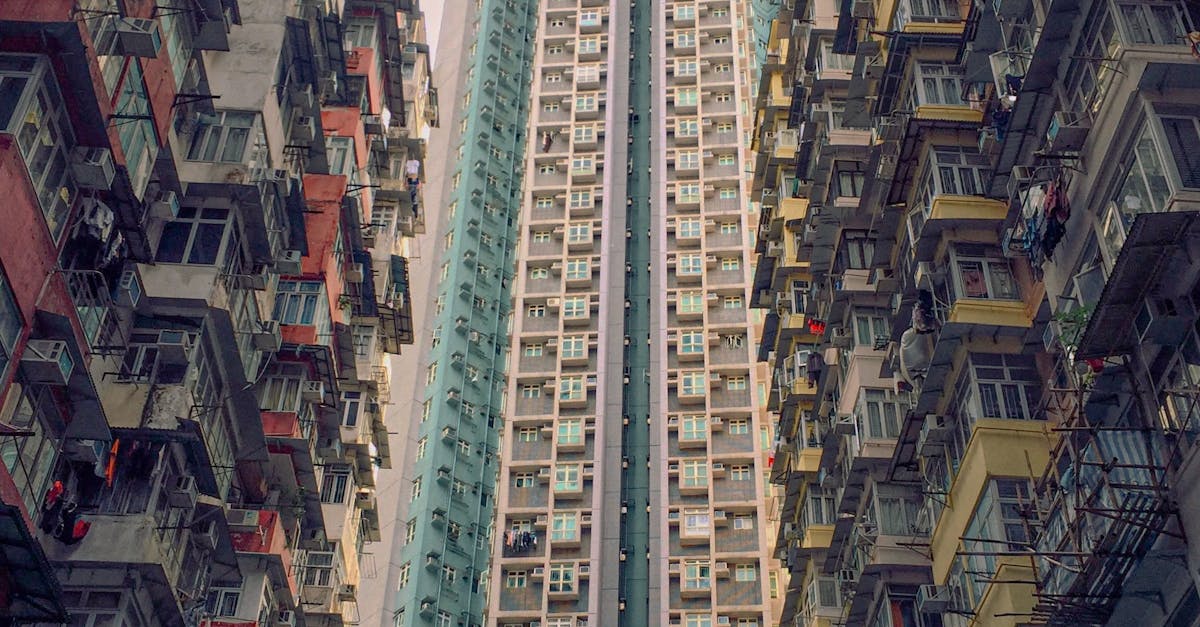 Low-Angle Shot of Skyscrapers in Hong Kong · Free Stock Photo