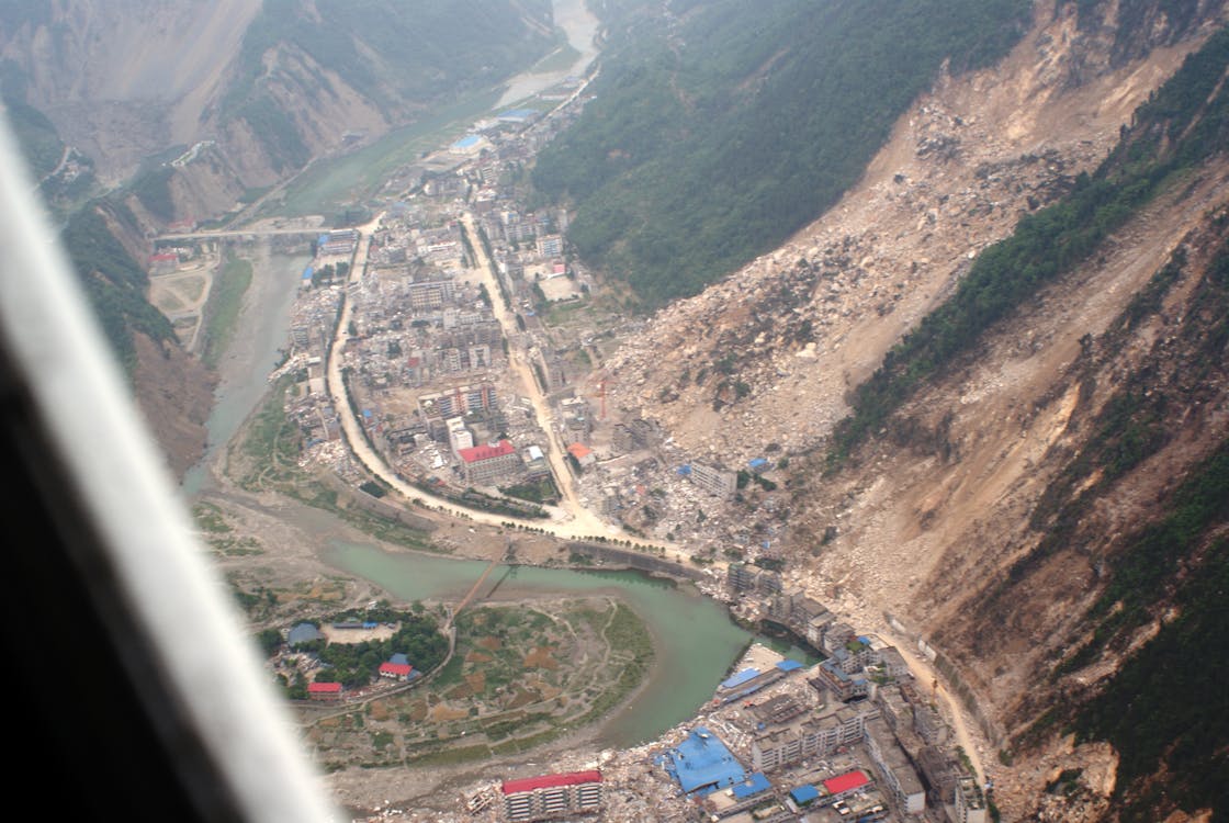 Free stock photo of The earthquake in Sichuan province 2008