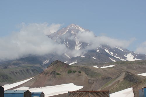 Free stock photo of volcanoes of kamchatka Stock Photo