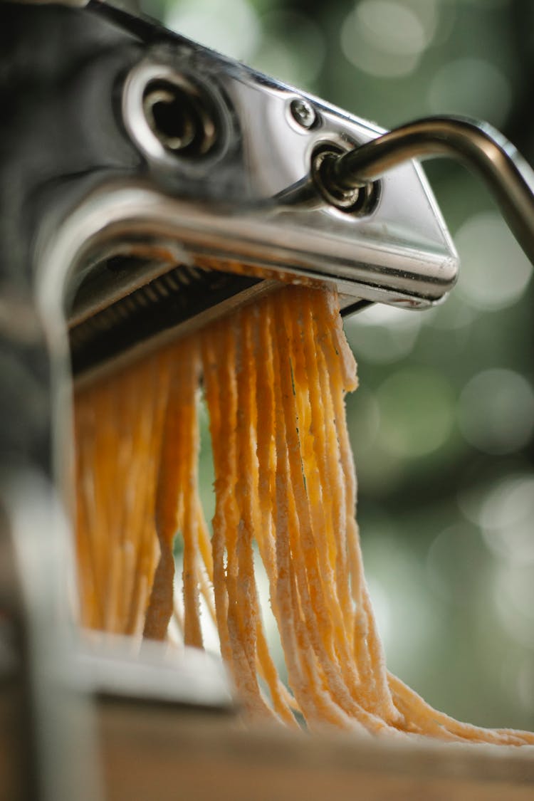 Modern Pasta Machine In Kitchen