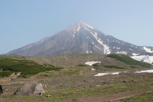 Free stock photo of volcanoes of kamchatka Stock Photo