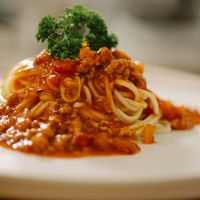 Spaghettis au rognon