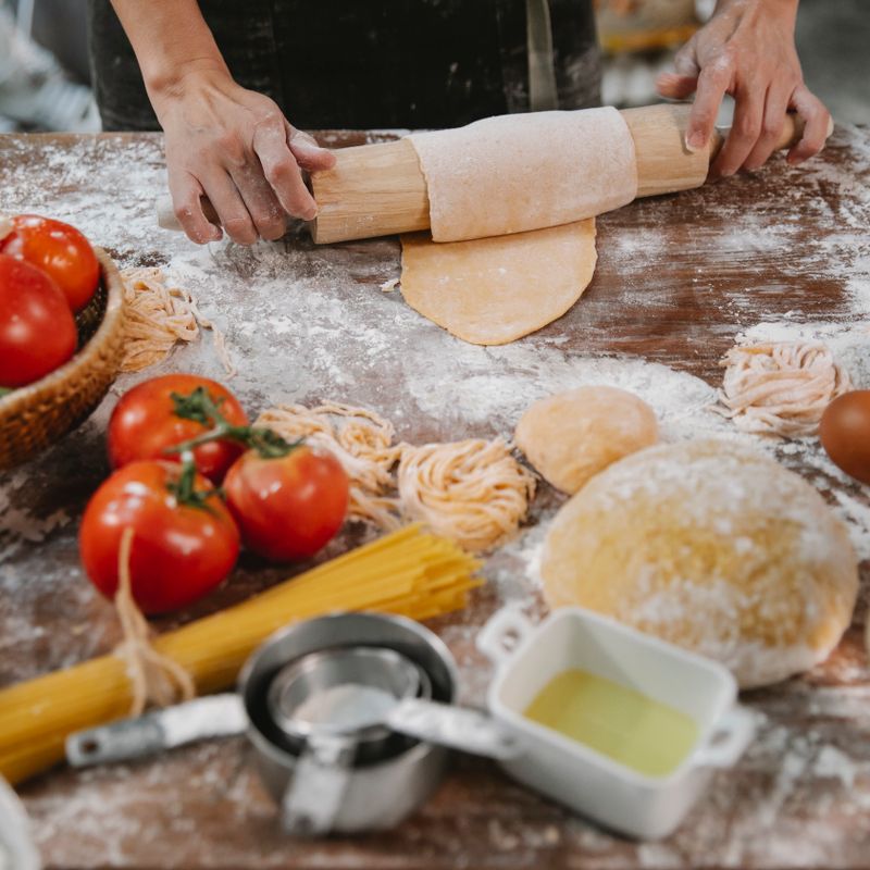 Homemade Hand-Rolled Egg Pasta Dough