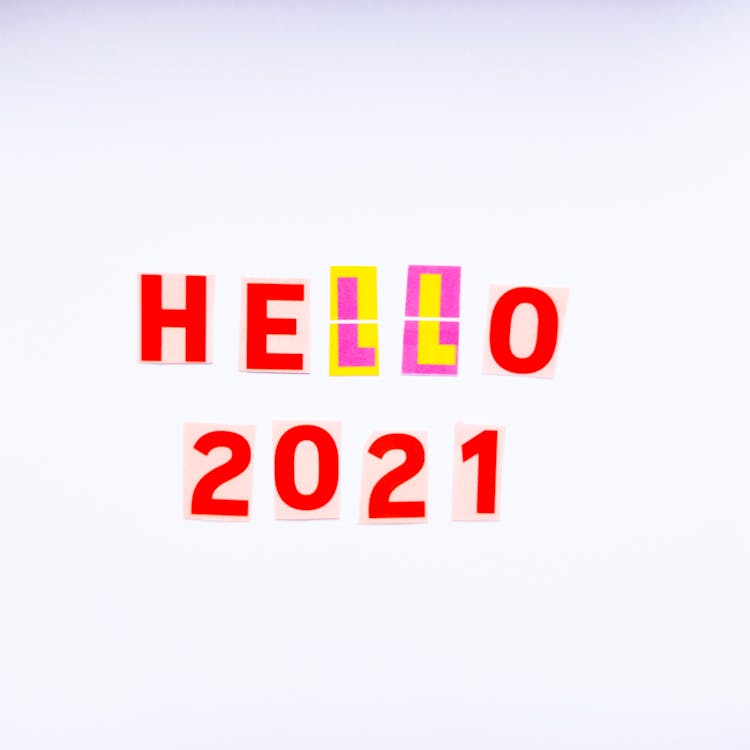 Hello 2021 Text