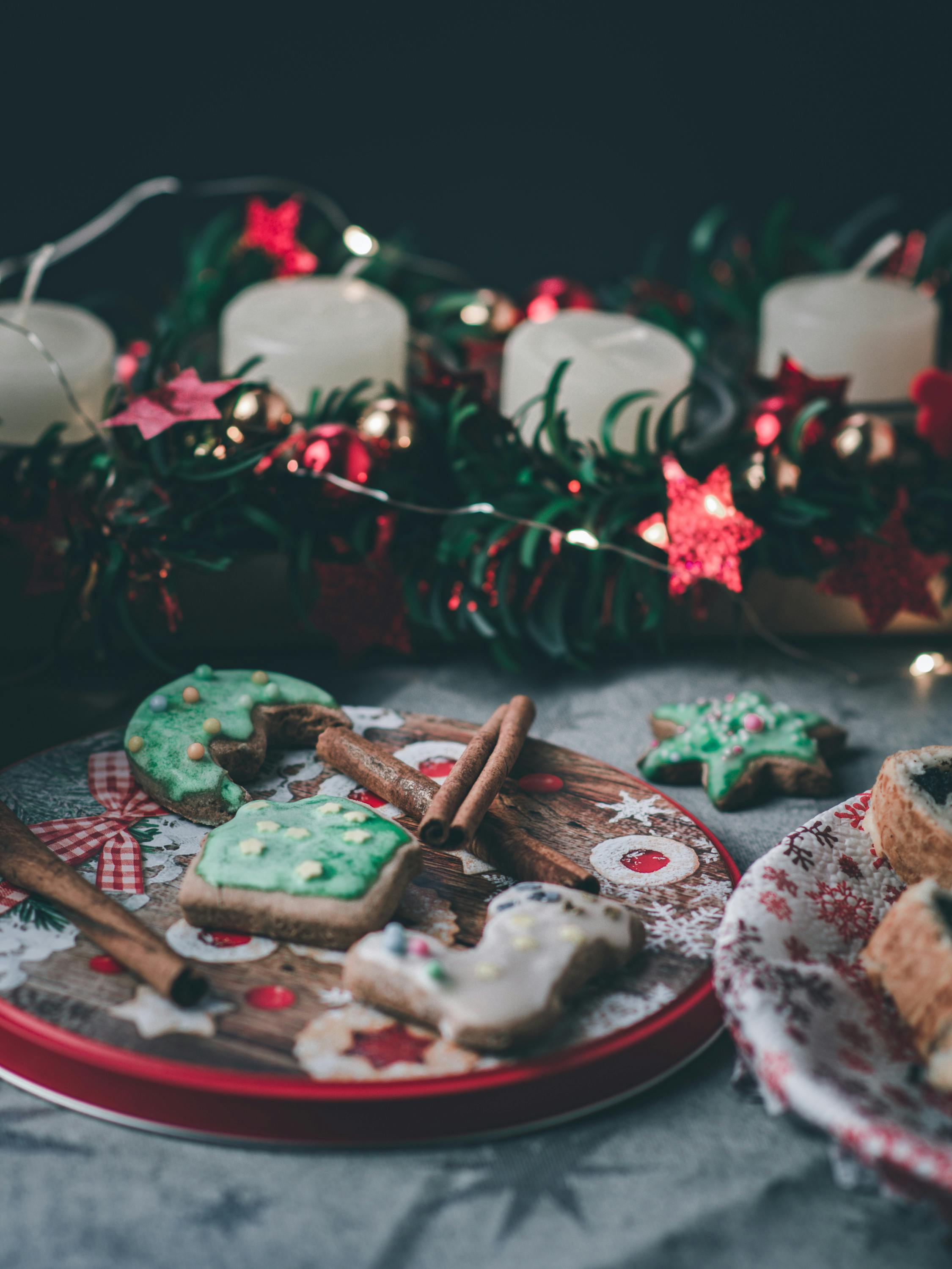 Toy Car and Christmas Decorations · Free Stock Photo