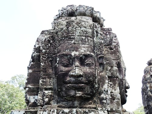 Statues at Bayon Temple