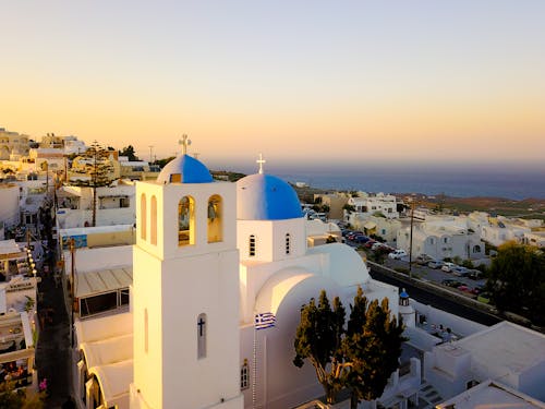 Birds Eye Photography of Mosque