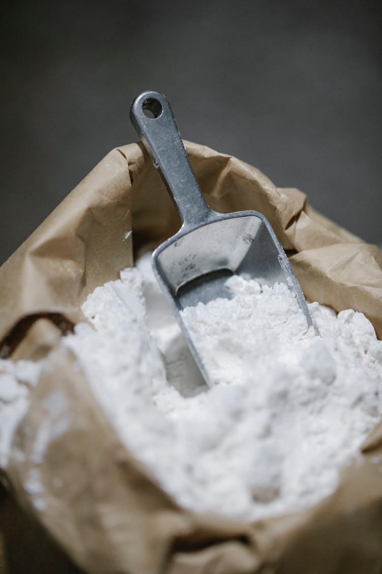 Craft Bag With Flour And Shovel