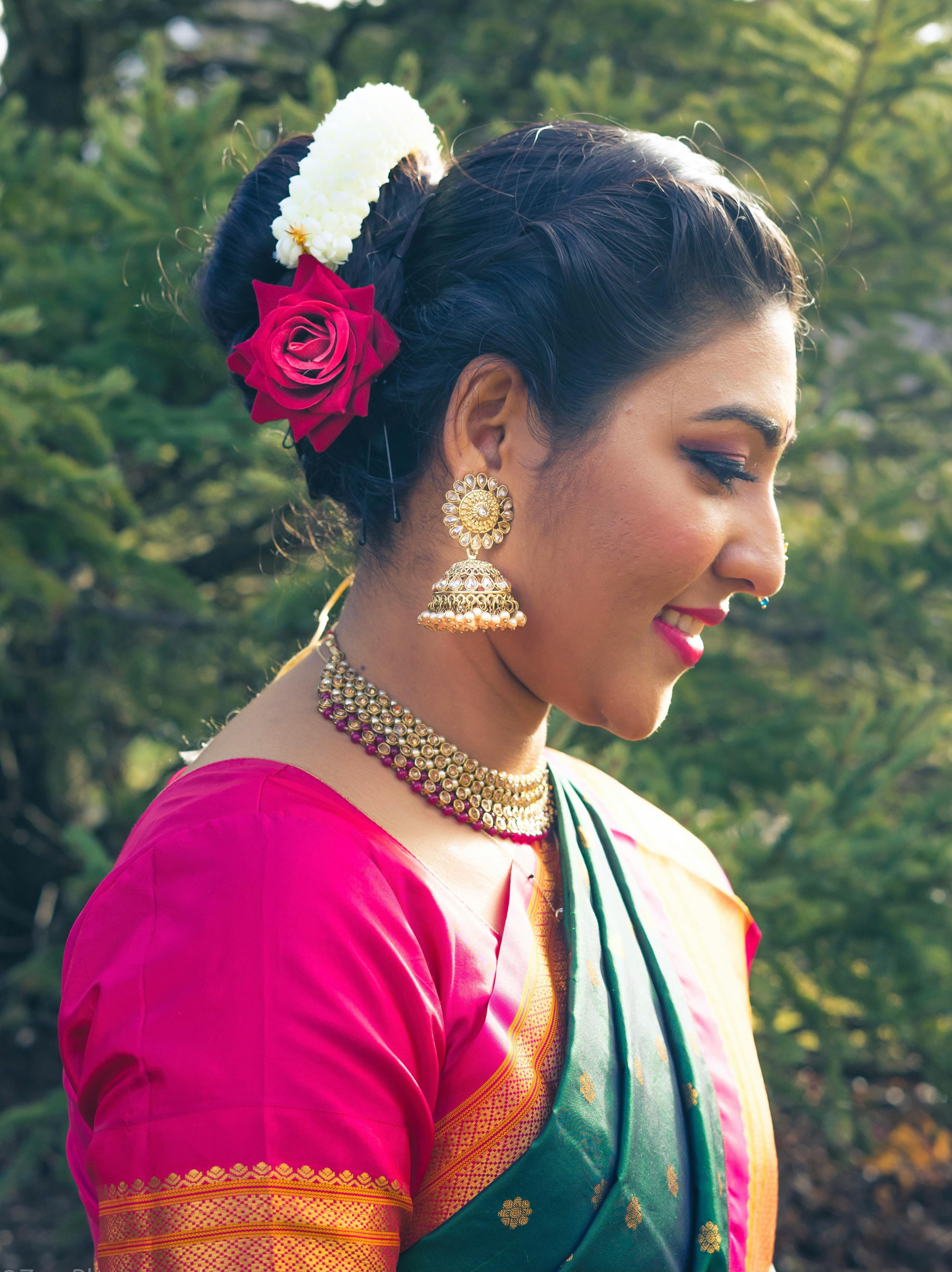 A Woman in Gold Saree Dress · Free Stock Photo A Woman in Gold Saree Dress · Free Stock Photo