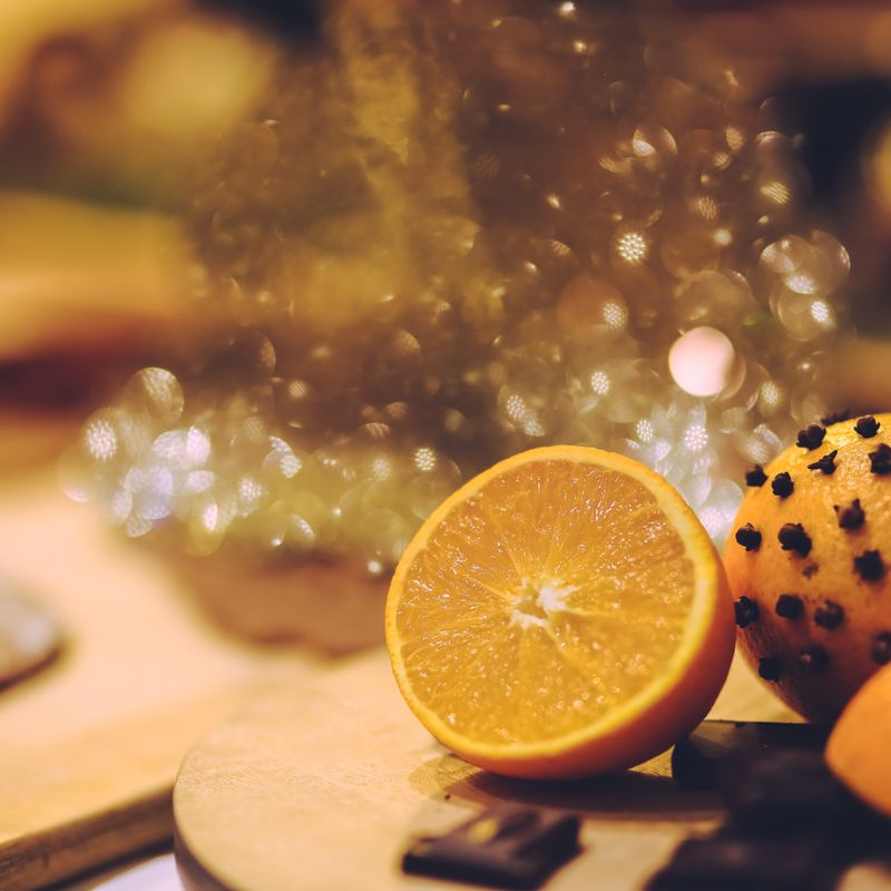 Air Fryer Clove and Date Luqaimat with Orange Honey Dip