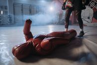 Grappling Dummy on the Floor