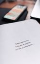 Inspirational Quote Printed on Paper
