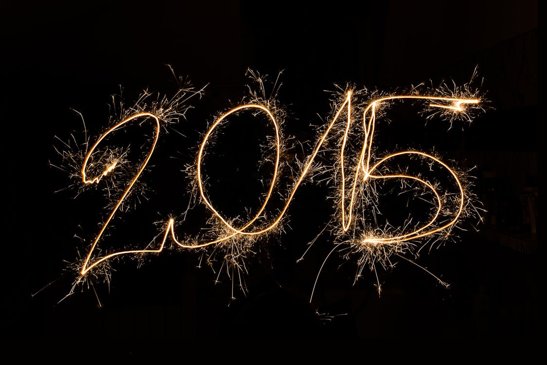Free New Year 2015 Stock Photo